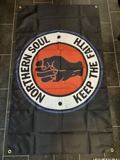 NORTHERN SOUL FLAG 6FT X 4FT