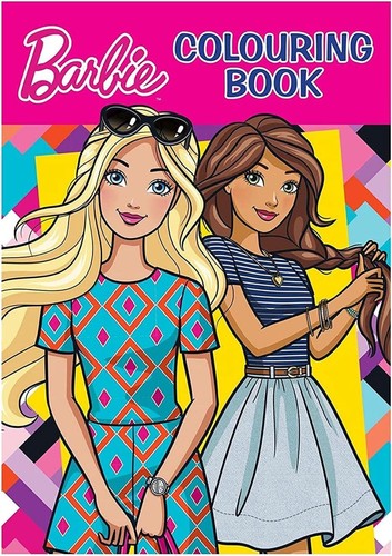 Barbie colouring book - colouring,