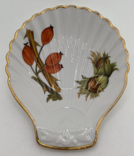 Royal worcester scalloped wild - royal,