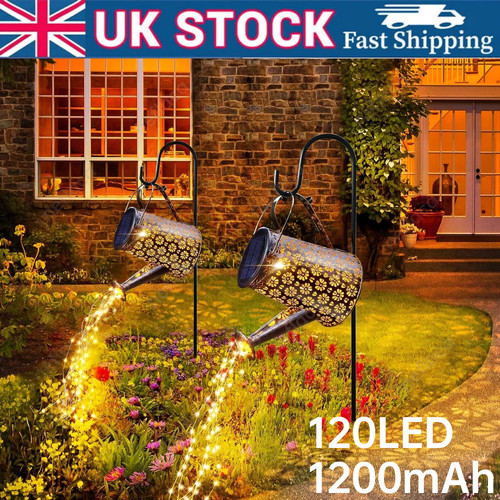 120 led solar watering can - solar,
