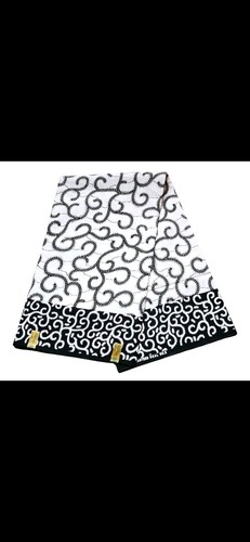 Very soft black white swirl - black, &