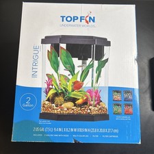 Top fin gallon hexagon - top,
