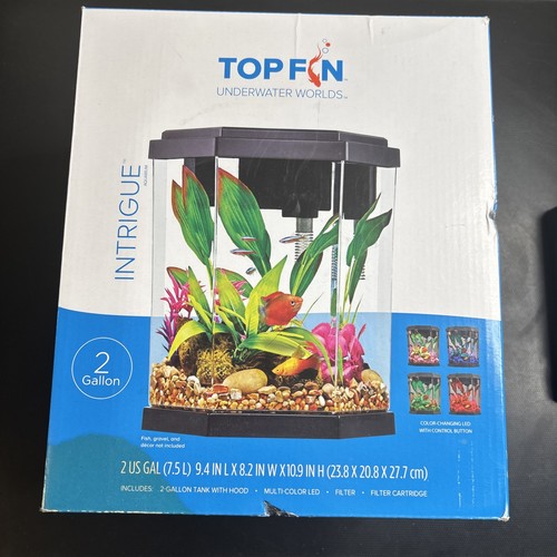 Top fin gallon hexagon - top, 2
