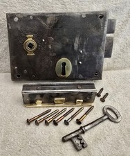 Large Mid Victorian Rim Lock