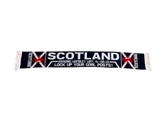 SCOTLAND FOOTBALL SCARF - MATCHDAY V ENGLAND 2013