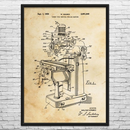 Vertical milling machine - vertical,