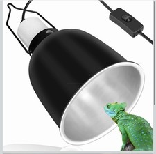 Reptile Reflector Dome Lamp Cover Fixture Reptile Lampshade Reptile Box Heat