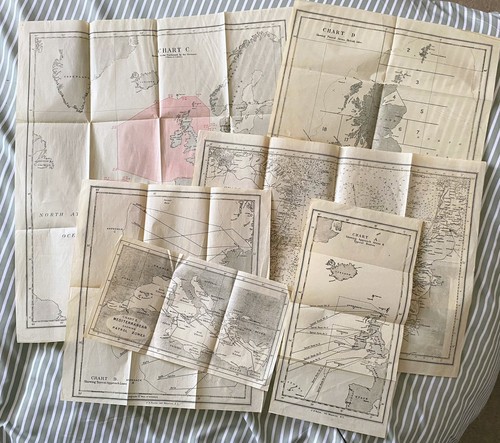 Admiralty wwii maps - x,