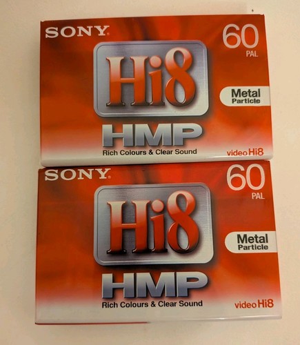 Sony hi8 hmp - hmp, metal