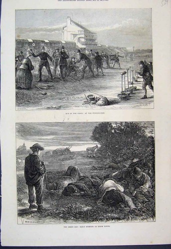 Original old antique - old, print