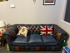Leather 3 Seater Custom Made