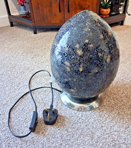 Vintage mosaic art - art, lamp