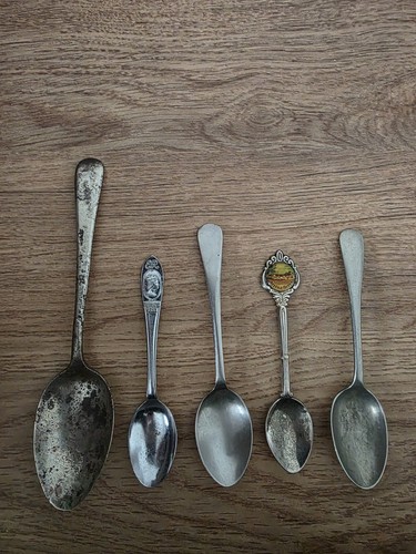 Vintage mixed spoons job - vintage,