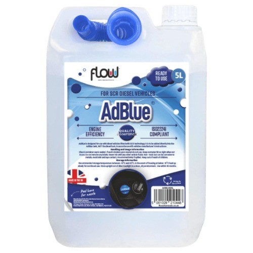 Flow adblue with spout - spout, 5