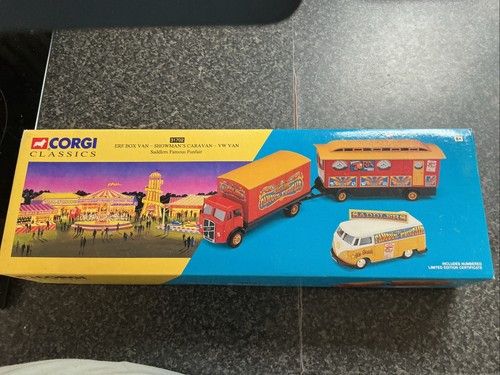 Corgi saddlers erf box van - saddlers,