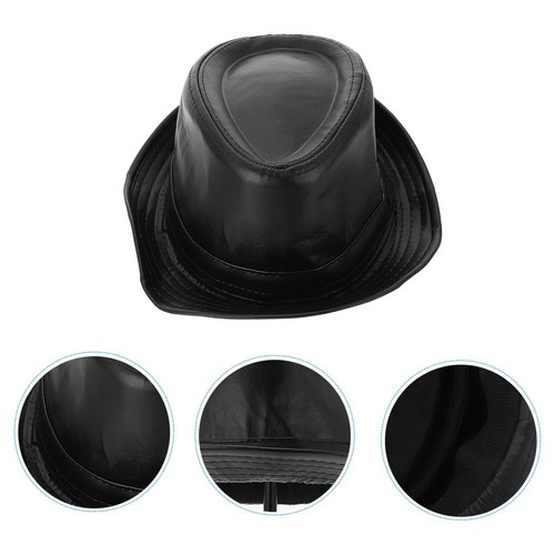Men hat simple fashion - pu,