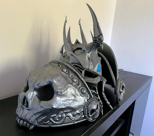 Lich king helmet - king, and
