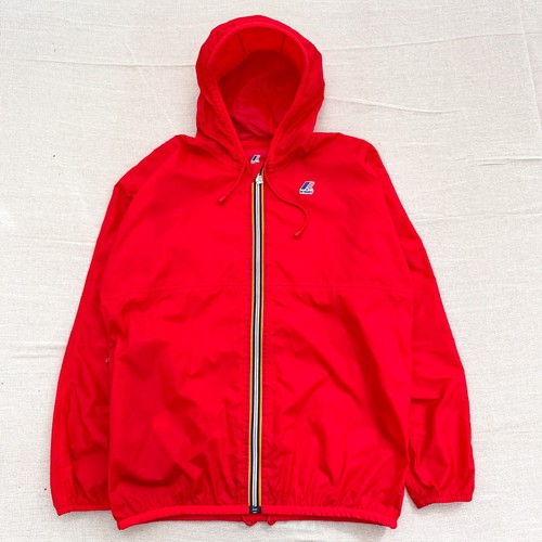 Vintage 80s way red full - k-way, zip