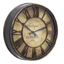 Vintage Wall Clock Retro Roman