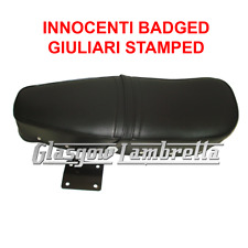 Lambretta  Repro / Copy  GIULIARI REPRO BLACK DUAL SEAT + CATCH Li, TV, SX, GP