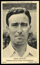 A&BC - 'All Sport Series' (1954) - Denis Compton (Middlesex)
