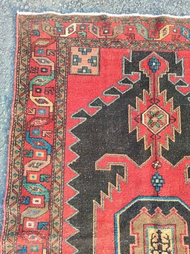 Dark antique rug 4x7 - rug, 4x7,