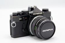 Film Camera Olympus OM-2 With 50mm F1.4 Lens