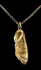 Vintage Signed Bohem Gold-Tone