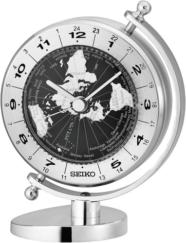 Seiko world time globe desk - seiko,