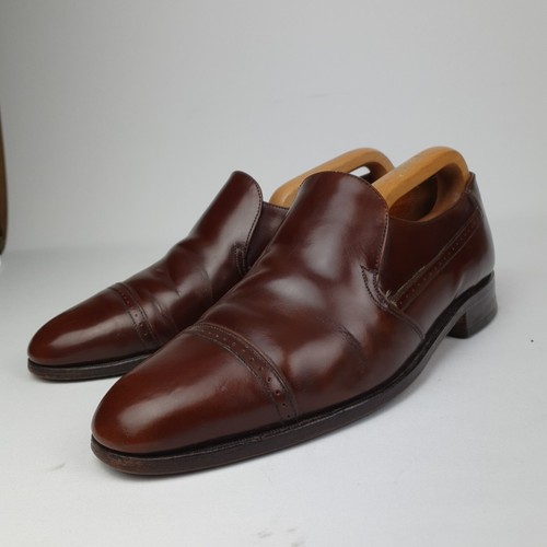 Grenson gallants brown leather - brown,
