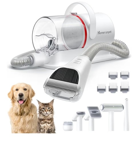 Dog grooming vacuum kit - dog,