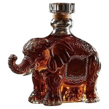 Unique Whiskey Decanter Bottle,2025 New Unique Animal Glass Decanter For Wine