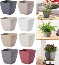 Plant Pot Flowerpot Square