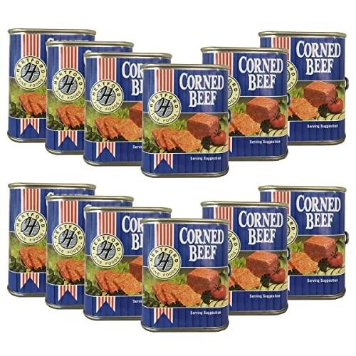 Corned beef 340g hertford fine - beef,