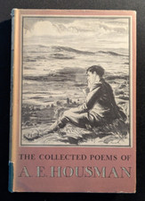 THE COLLECTED POEMS OF A. E. HOUSMAN - Pub. JONATHAN CAPE - H/B D/W - 1946