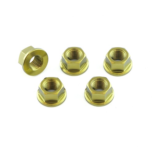 Titanium sprocket nuts m10 - sprocket,