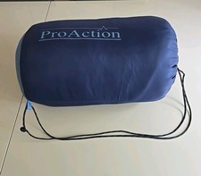 ProAction Adult Sleeping Bag Envelope 300gsm Carry Case for Camping Festival.