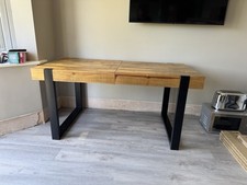Next Natural Solid Wood Jefferson Pine Extending Dinning Table