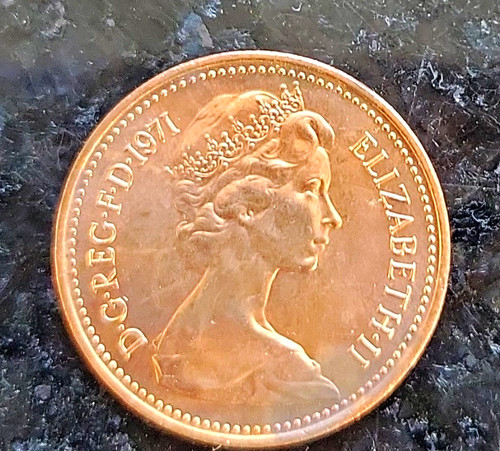 1971 great britain new - great, 1p