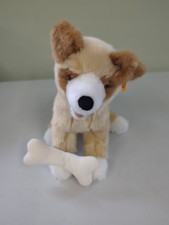 STEIFF Rico Hund Dog & Bone