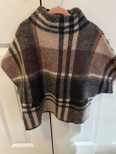 Zara girls plaid knit - girls, acrylic