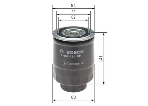 Bosch 1457434281 fuel - 1457434281, filter