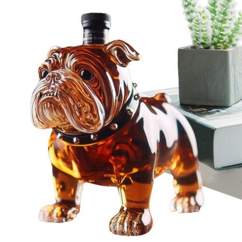 Whiskey bottle dog - dog,