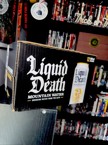 Liquid death mountain - death,