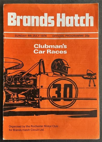 Brands hatch july - brands, 1976