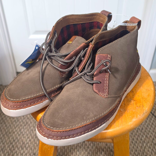 Clarks mens brown suede - clarks,