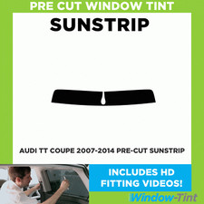 Pre Cut Tinted Sunstrip - For