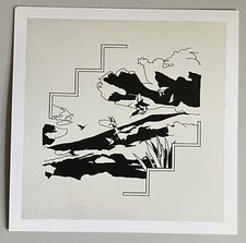 PATRICK CAULFIELD, ‘LANDSCAPE WITH BIRDS’ promotional card, 2008.