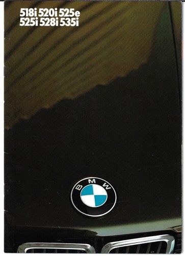 Bmw series e28 - e28, uk