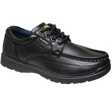 NEW BOYS BLACK SCHOOL SHOES